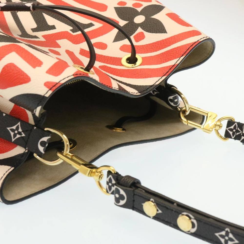 LOUIS VUITTON Monogram Giant LV Clafoutis Neo Noe Shoulder Bag Red Auth 29182A - Picture 6 of 16